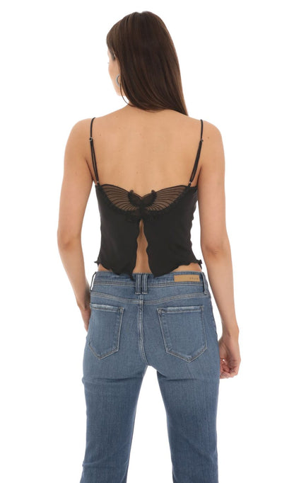 Lucy in the Sky Butterfly Top