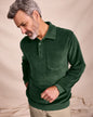 BLAIR John Blair Banded-Bottom Velour Shirt