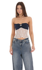 Lucy in the Sky Strapless Lace Top