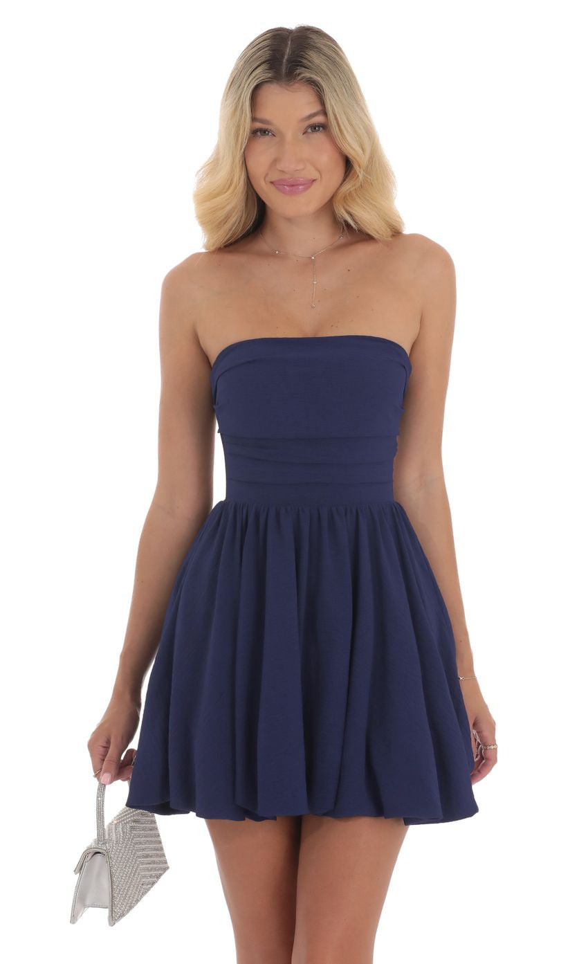 Lucy in the Sky Strapless Bubble Dress
