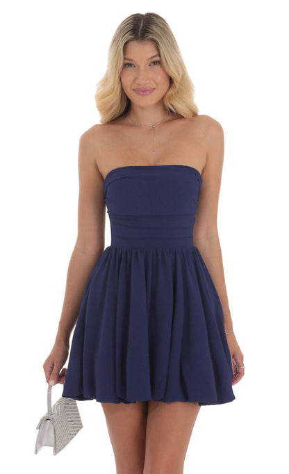 Lucy in the Sky Strapless Bubble Dress