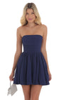 Lucy in the Sky Strapless Bubble Dress
