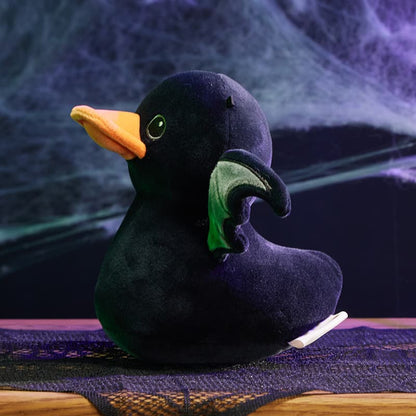 Cracker Barrel Black Bat Rubber Duck Plush