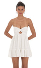 Lucy in the Sky Strapless Babydoll Dress