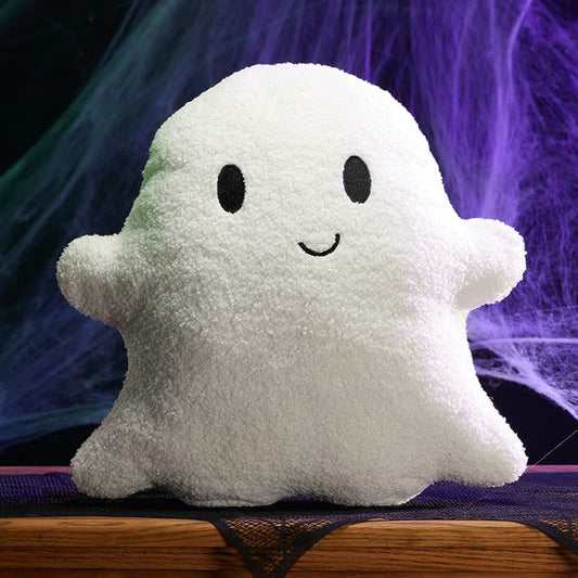 Cracker Barrel Ghost Shape Pillow