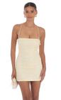Lucy in the Sky Sequin Ruffle Mini Dress
