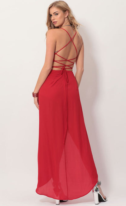 Lucy in the Sky Chiffon Luxe Maxi Dress