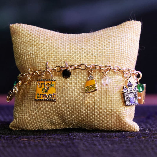 Cracker Barrel Icon Charm Bracelet - Gold