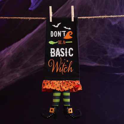 Cracker Barrel Basic Witch Tea Towel