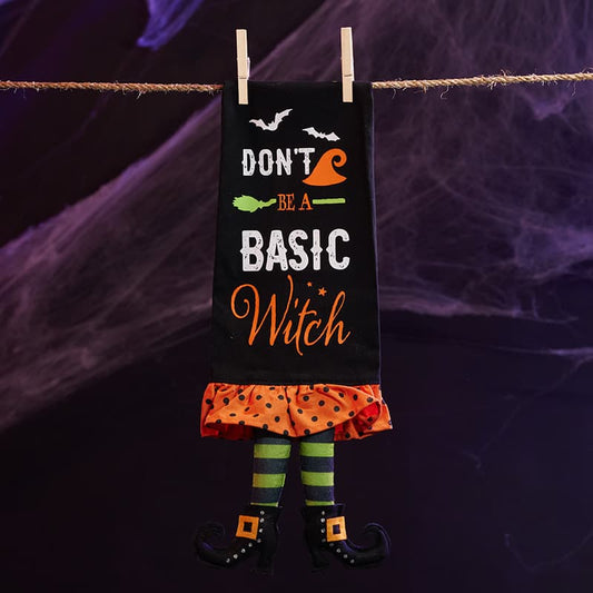 Cracker Barrel Basic Witch Tea Towel