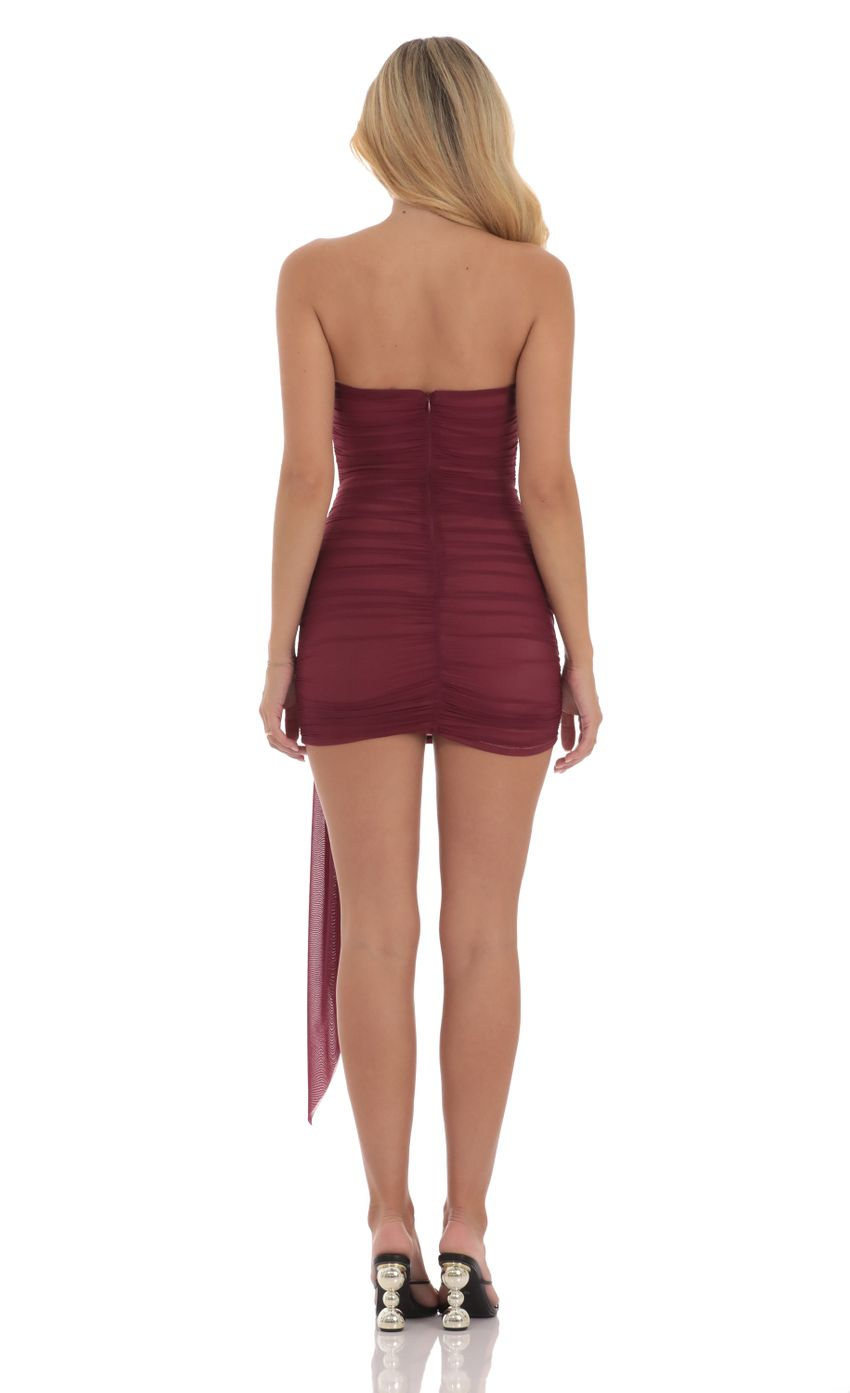 Lucy in the Sky Tie Tassel Bodycon Dress