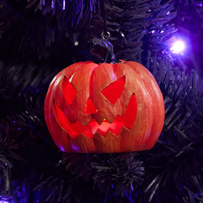 Cracker Barrel LED Jack-O-Lantern Ornament