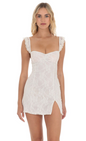 Lucy in the Sky Sweetheart Neck Lace Dress