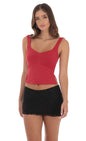 Lucy in the Sky Side Slit Top