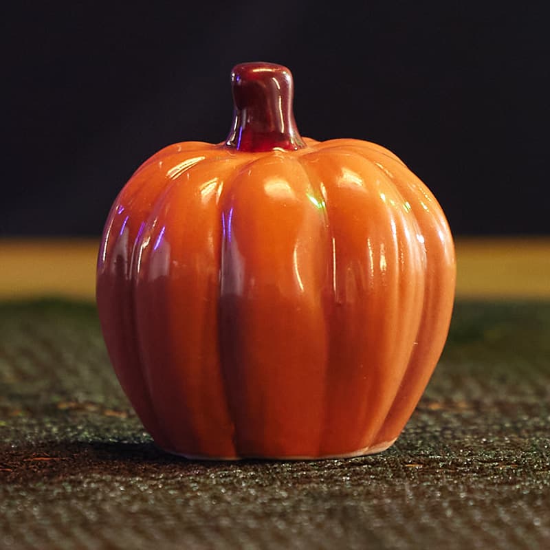Cracker Barrel Jack-O-Lantern Mini Salt Shaker