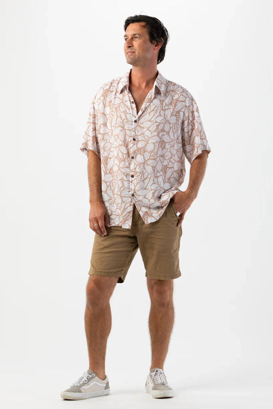 Tiare Hawaii Aloha Shirt - Hilo Garden Sand