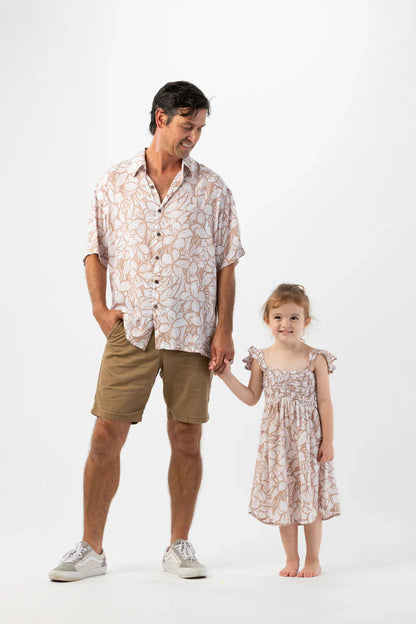 Tiare Hawaii Aloha Shirt - Hilo Garden Sand