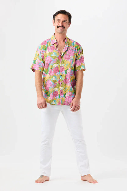 Tiare Hawaii Aloha Shirt - Molokai Floral Tosca