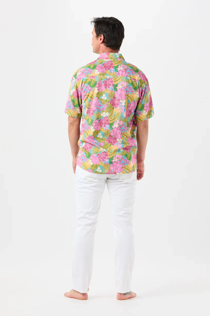 Tiare Hawaii Aloha Shirt - Molokai Floral Tosca