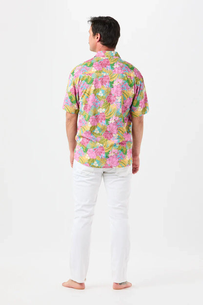 Tiare Hawaii Aloha Shirt - Molokai Floral Tosca