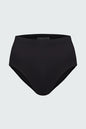 Watskin Sunwear Aria High Waist Bikini Brief in Black