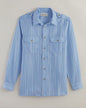 BLAIR John Blair Long-Sleeve Linen-Look Pilot Shirt