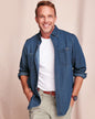 BLAIR JohnBlairFlex Long-Sleeve Denim and Twill Shirt
