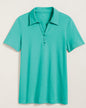 BLAIR Essential Knit Polo Top (Womens Plus) 1 - x5
