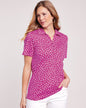 BLAIR Essential Knit Polo Top (Womens Plus) 1 - x5