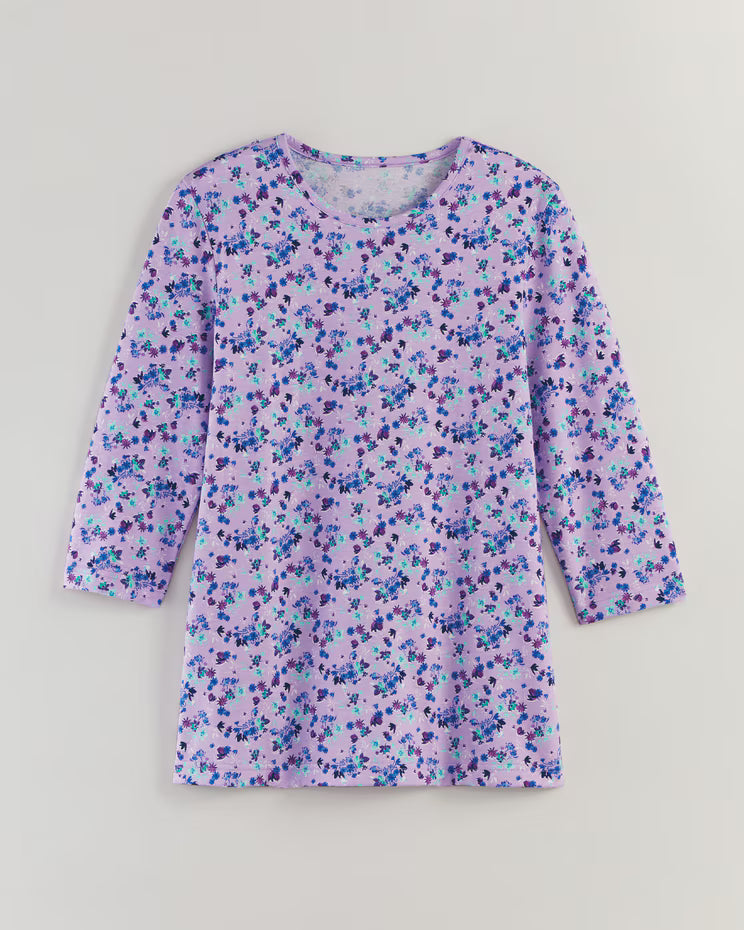 BLAIR Women's Tops Three-Quarter Sleeve Anytime Tee 2 (Women Plus) - x5