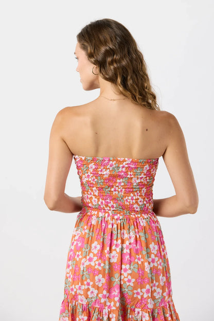 Tiare Hawaii Boracay Mini Dress - Island Medley Rust