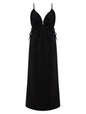 The Handloom Sofia Ties Maxi Dress