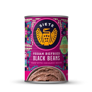 Siete Foods Refried Black Beans