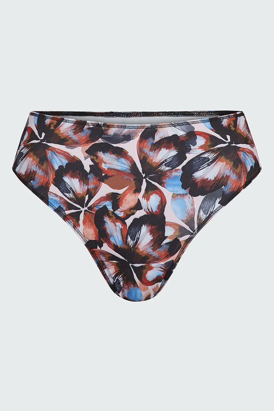 Watskin Sunwear Belle Bikini Bottom in Flutter Petals