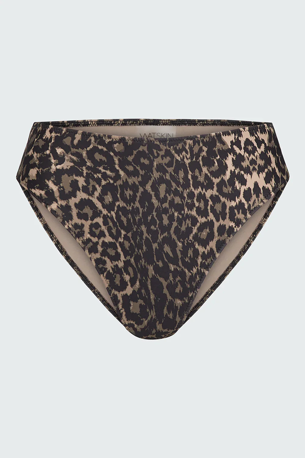 Watskin Sunwear Belle Bikini Bottom in Leopard