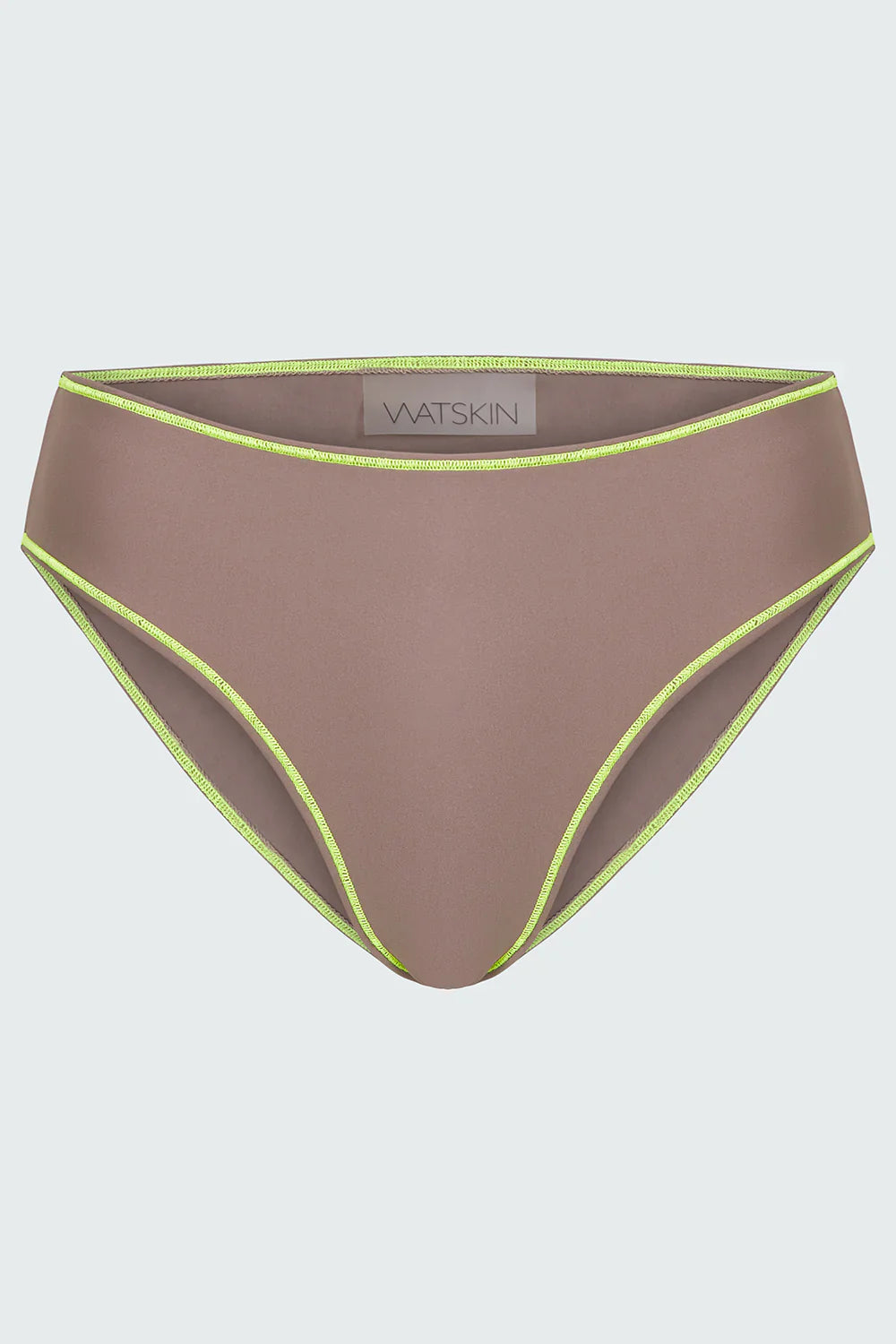 Watskin Sunwear Belle Bikini Bottom in Taupe