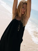 The Handloom Bliss Flow Maxi Dress
