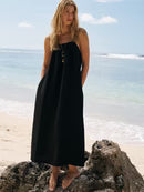 The Handloom Bliss Flow Maxi Dress