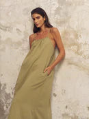 The Handloom Bliss Flow Maxi Dress