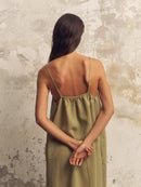 The Handloom Bliss Flow Maxi Dress