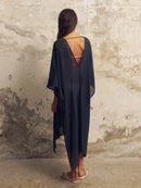 The Handloom Bodrum Ties Kaftan