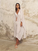 The Handloom Bodrum Ties Kaftan