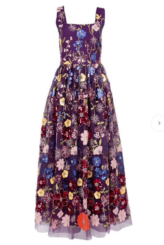 JessaKae Jasmine Dress - Royal Purple