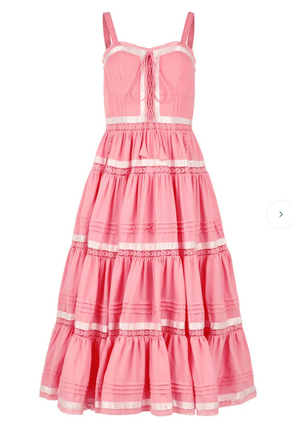 JessaKae Delores Dress - Pink Maiden