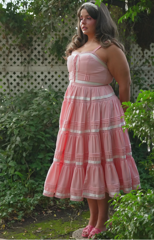 JessaKae Delores Dress - Pink Maiden