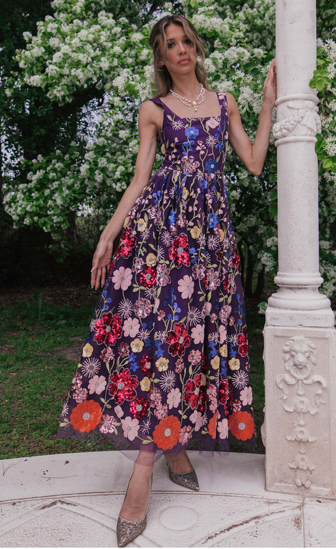 JessaKae Jasmine Dress - Royal Purple