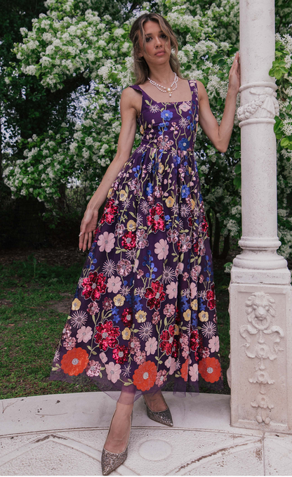 JessaKae Jasmine Dress - Royal Purple