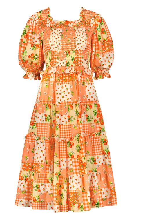 JessaKae Orange Blossom Dress - Orange Blossom Dress