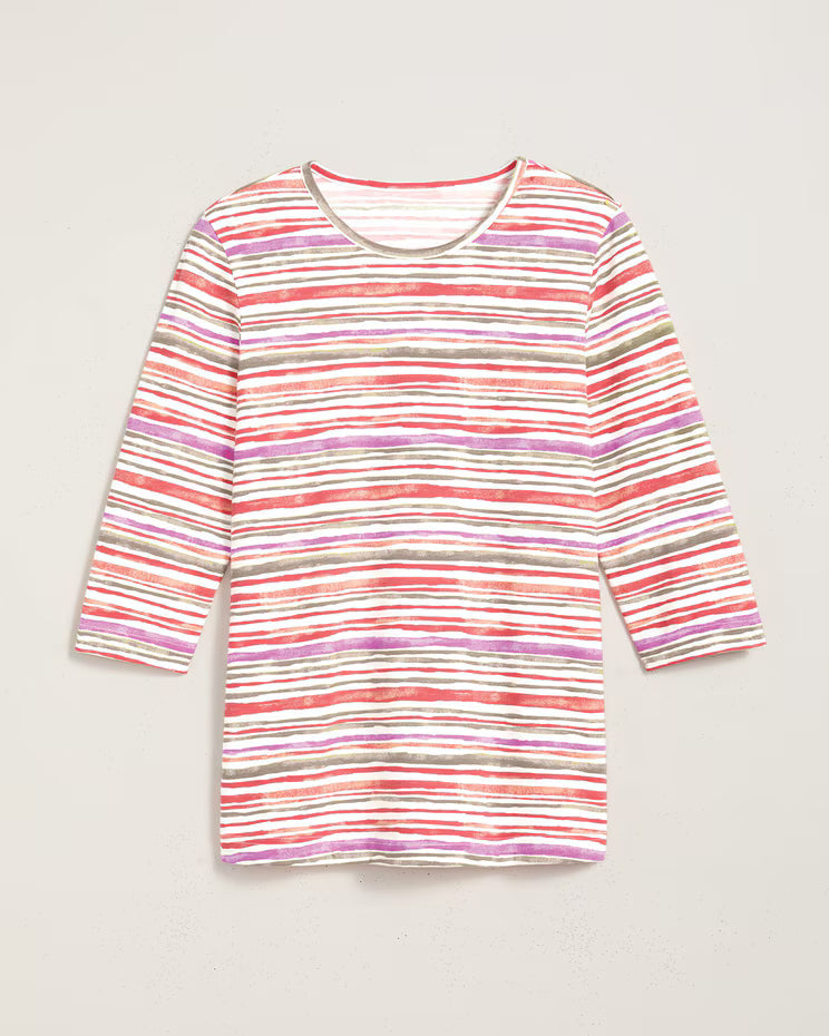 BLAIR Women's Tops Three-Quarter Sleeve Anytime Tee 1 (Women Plus) - x5