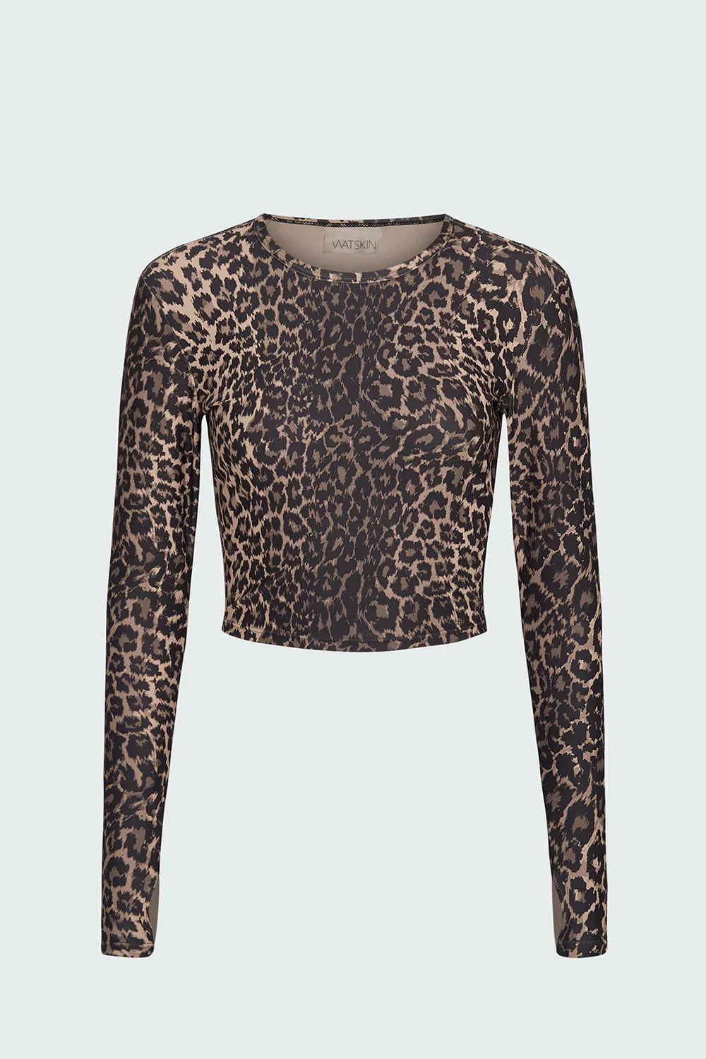 Watskin Sunwear Clara Tee in Leopard